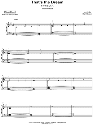 That's the Dream [intermediate]