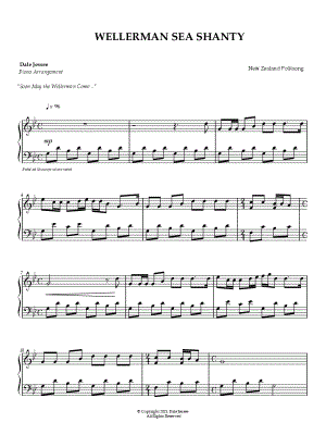 Wellerman by Dale Jessee - Sheet Music