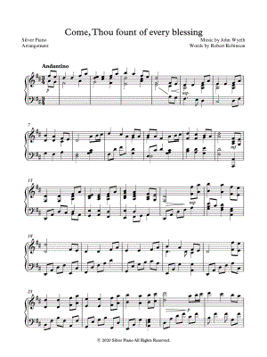 Come, Thou Fount of Every Blessing