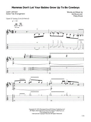 Mammas Don't Let Your Babies Grow Up to Be Cowboys