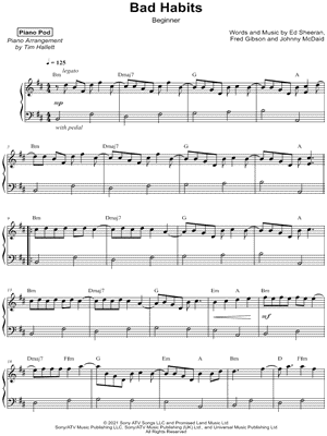 Bad Habits [beginner]