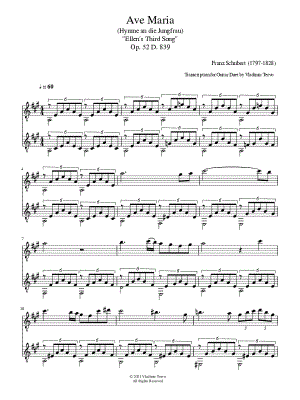 Ave Maria - Guitar Duet