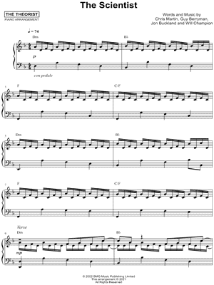 The Scientist by The Theorist - Sheet Music