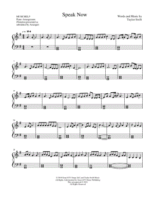 Speak Now