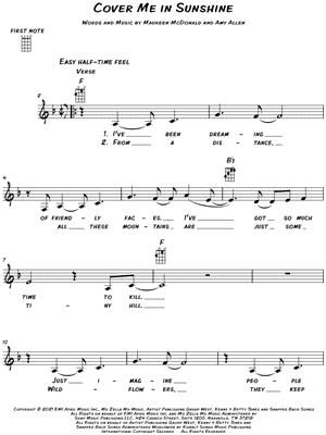 Cover Me in Sunshine