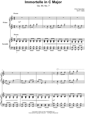 Immortelle in C Major, Op. 90, No. 7