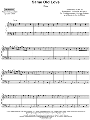 Same Old Love [easy]