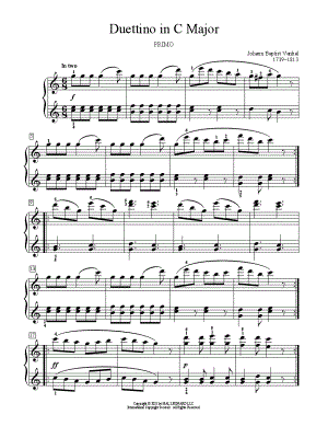 Duettino in C Major