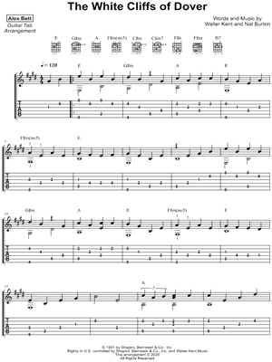 There'll Be Bluebirds Over the White Cliffs of Dover