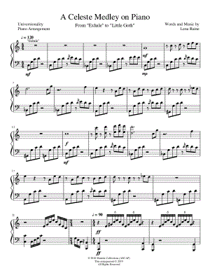 A Celeste Medley on Piano