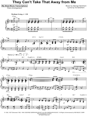 They Can't Take That Away from Me