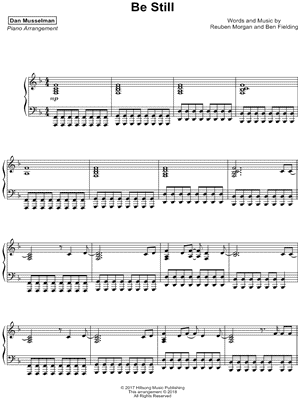 Be Still by Dan Musselman - Sheet Music