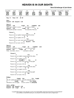 Heaven Is in Our Sights