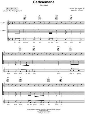 Gethsemane [simplified]