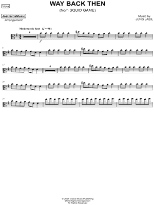 Way Back Then - Viola