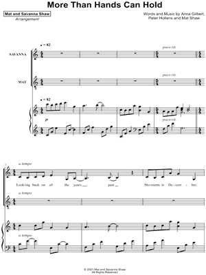 More Than Hands Can Hold [vocal duet]