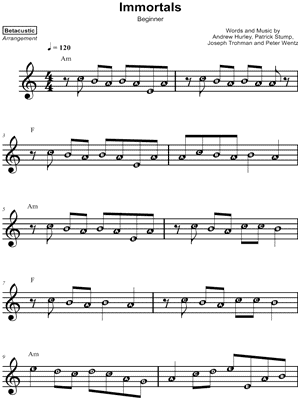 Immortals [beginner]