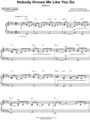 Nobody Knows Me Like You Do [medium]