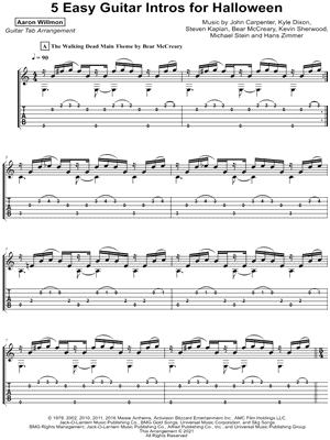 5 Easy Guitar Intros for Halloween