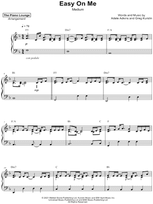 Easy on Me [medium]