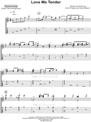 Love Me Tender