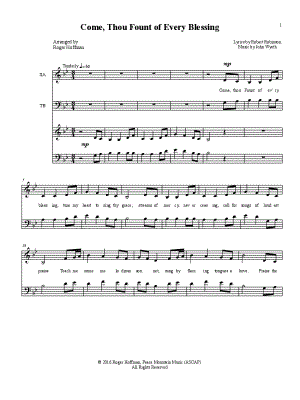 Come, Thou Fount of Every Blessing