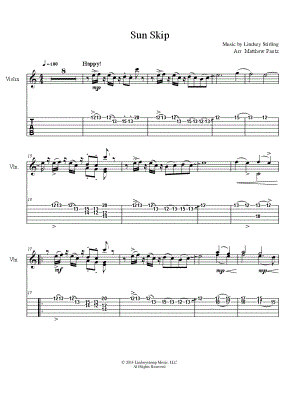 Sun Skip - Violin & Guitar