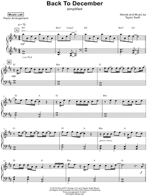 Back to December [simplified]