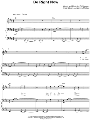 Be Right Now