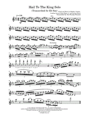 Hail to the King [solo]