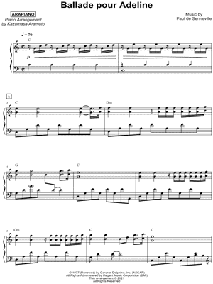 Ballade pour Adeline