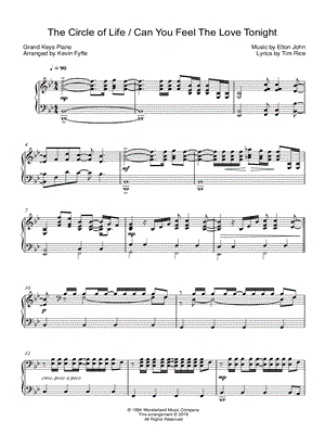 The Circle of Life / Can You Feel the Love Tonight