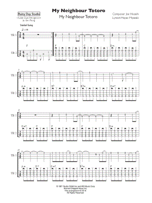 My Neighbor Totoro - Ukulele Duet