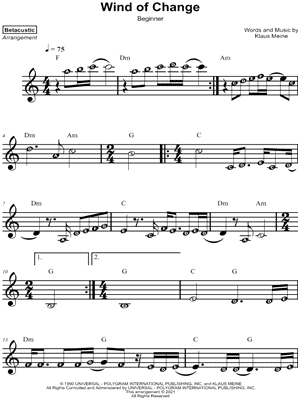 Wind of Change [beginner]