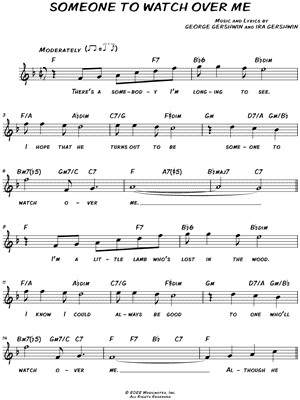 Someone to Watch Over Me