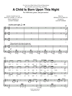 A Child Is Born Upon This Night