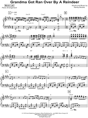 Grandma Got Run Over By a Reindeer