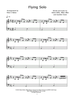 Flying Solo by Petra S Notes - Sheet Music