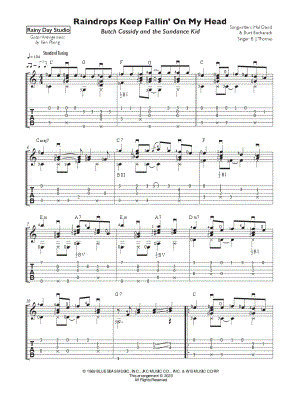 Raindrops Keep Fallin' on My Head