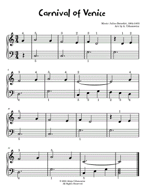 Carnival of Venice [easy]