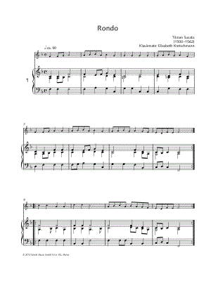 Rondo - Recorder & Piano