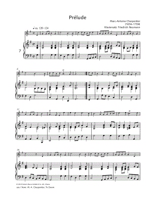 Prelude to the Te Deum