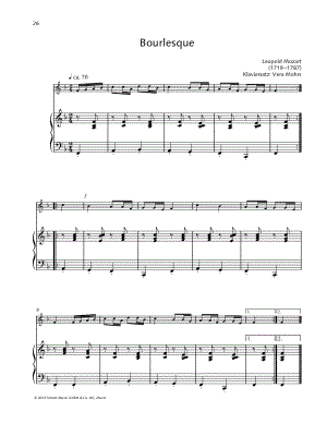 Bourlesque - Recorder & Piano