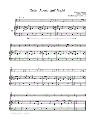 Brahms' Lullaby