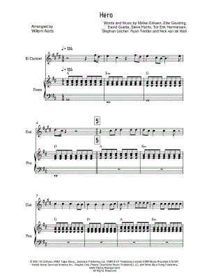 Hero - Clarinet & Piano