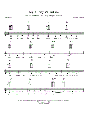 My Funny Valentine [easy - intermediate]