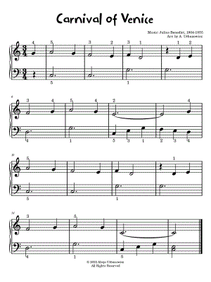 Carnival of Venice [easy]