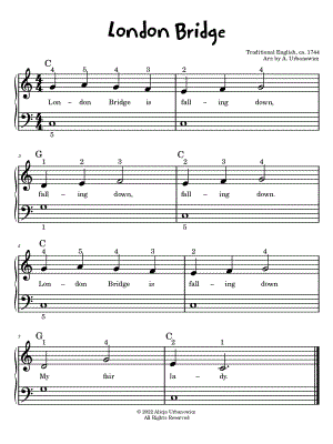 London Bridge by Alicja Urbanowicz - Sheet Music