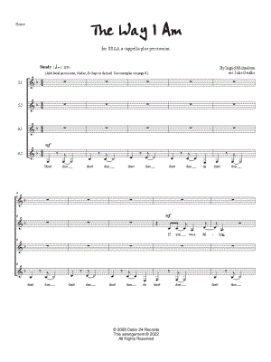 The Way I Am by Julie Gaulke - Sheet Music