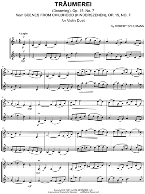 Kinderszenen, Op. 15: VII. Träumerei